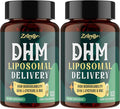 Zaigon Liposomal DHM Supplements 1000 mg dihydromyricetin with l-cysteine Milk Thistle Electrolytes Ginger NAC L-Theanine &amp Vitamin B for Recovery After Drinking &amp Liver Support 240 Cap