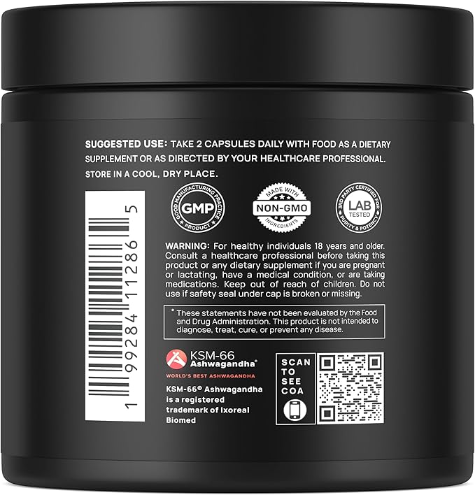 10150mg Libido Booster for Women w. 30x Strength Red Maca Root KSM66 Ashwagandha Horny Goat Weed &amp Damiana - Pure Peruvian Red Maca Root Capsules Powerful Aphrodisiac &amp Testosterone for Wom