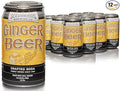 Ginger Beer | SodaBeers Brewing Co | Alcohol-Free Gluten-Free Crafted Sodas Made With Natural Flavors and Real Sugar Refreshing Fruit Beverages (12 Cans)
