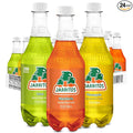 Jarritos - Mexican Soda 3-Flavor Variety Pack (17.7 oz 24 Bottles) - 12 Mandarin 6 Lime &amp 6 Pineapple - Real Cane Sugar - Made in Mexico - Natural Flavor Soda Pop - Party &amp BBQ Beverages