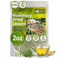 FRESHDRINKUS Premium 2oz Rosemary Leaves 100% Natural &amp Pure No Additives No Caffeine Vegan. Perfect for Seasoning Spice Blends for Grilling &amp Cooking