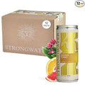 Strongwater Sparkling Indian Tonic Water - 12 Pack Cans (8.4 Fl Oz Each) - Premium Mixer with Quinine Rocky Mountain Water &amp Botanicals - No Added Preservatives Zero Sugar