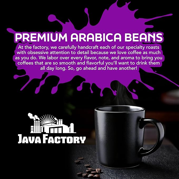 Java Factory Coffee Pods Chocolate Graham Cracker and Marshmallow Flavored Coffee for Keurig K-Cup Brewers S'mores 40 Count