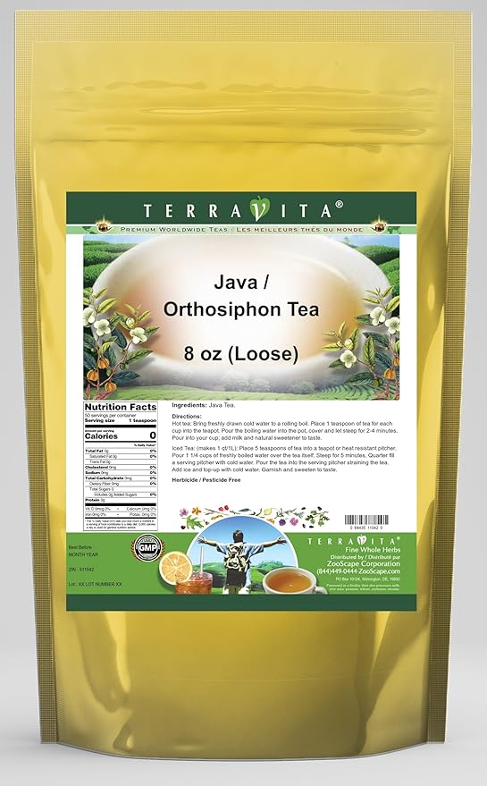 Java Tea/Orthosiphon Tea (Loose) (8 oz ZIN: 511042)