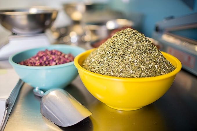 Birds &amp Bees Teas - Inner Peace is Organic Pregnancy Tea - Loose Leaf Blend with Lemongrass Skullcap Ginger Spearmint Orange Peel and Peppermint 40 Servings 3.2 oz