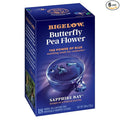 Bigelow Tea Sapphire Bay Butterfly Pea Flower Blue Tea Caffeine Free (Pack of 6) 108 Total Tea Bags