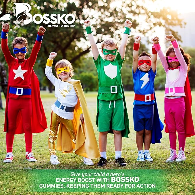 Bossko Sulforaphane Gummies with Omega-3 – Broccoli Sprout Extract EPA/DHA &amp Antioxidants – Cellular Health &amp Mood Support – 90 Vegan Gummies – Mixed Berry Flavors – Sugar-Free