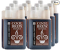 CoolBrew Mocha 6 Pack - 32 DRINKS PER BOTTLE - Fresh Cold Brew Liquid Concentrate - For Iced or Hot Coffee Unsweetened No Preservatives