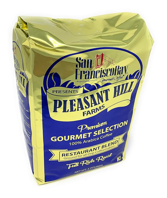 Pleasant Hill Farms Premium Selection Ground Coffee Bland 5 lb. Bag
