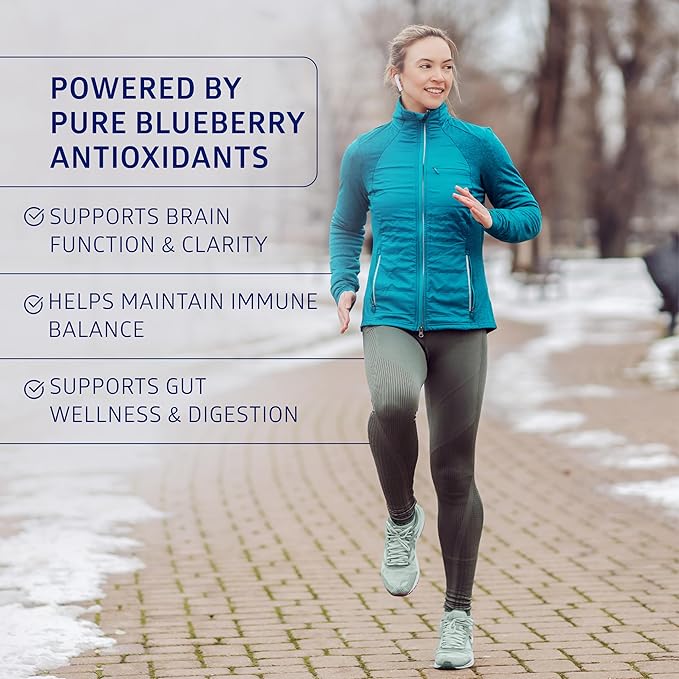 Number One Nutrition USDA Organic Wild Blueberry Extract Equivalent to 24 Whole Blueberries Supports Immune Health 120 Vegan Capsules