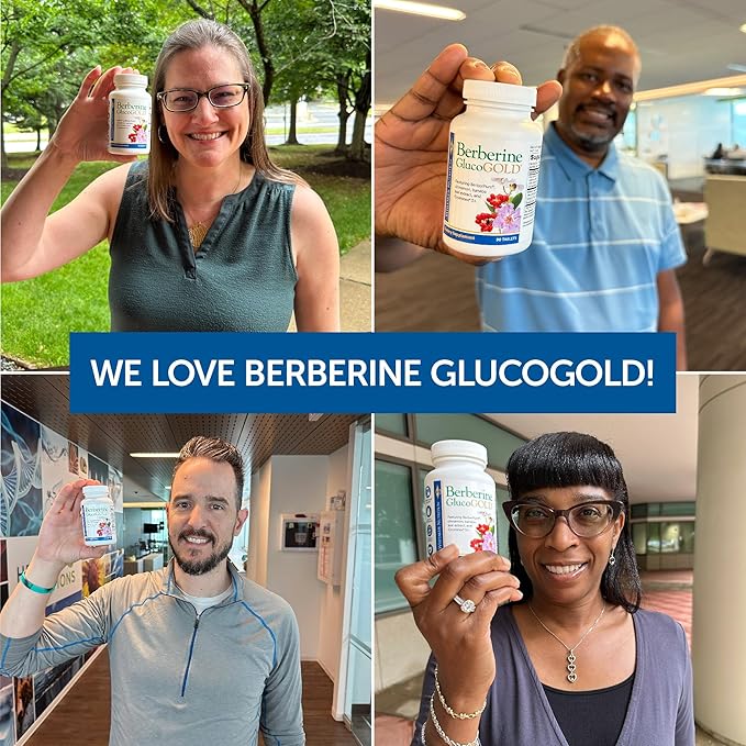 Dr. Whitaker’s Berberine GlucoGold Supplement with 1500 mg per Day of BerberPure Berberine Concentrated Cinnamon Crominex Chromium and Banaba Leaf Extract (90 Tablets)