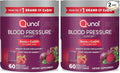 Qunol Beets Chews for Blood Pressure Support3 in 1 Beets + CoQ10 + Grape Seed ExtractSupports Healthy Blood Circulation &amp Heart Healthy Energy60 Chews(Pack of 2)