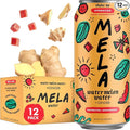 Mela Watermelon Water - Watermelon Juice 100 Percent Natural Fruit Juice with Vitamin C Electrolytes Antioxidants - Coconut Water Alternative Gluten-Free (Ginger 16.9 fl oz 12-pack)