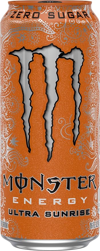 Monster Energy Drink Ultra Sunrise 16 Fl Oz (Pack Of 10)
