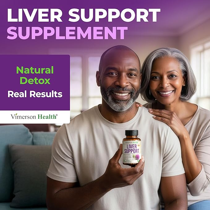Liver Support with Artichoke Extract Enzymes Silymarin 50% Milk Thistle Dandelion Root Lipase &amp Protease Solarplast® Antioxidants – Supports Detox Digestion &amp Energy. 90 Capsules 30 Day