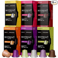 Bestpresso Coffee for Nespresso Original Machine 120 pods Certified Genuine Espresso Variety Pack Pods Compatible with Nespresso Original