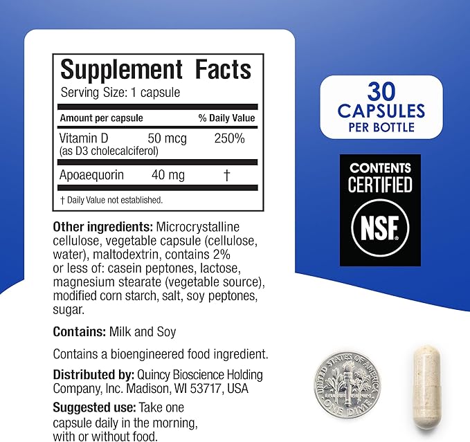 Prevagen Professional Formula - 90 Capsules (3 Month Supply) | Formulated for Your Brain | 40mg of Apoaequorin Plus Vitamin D3 with 7-Day Pill Minder