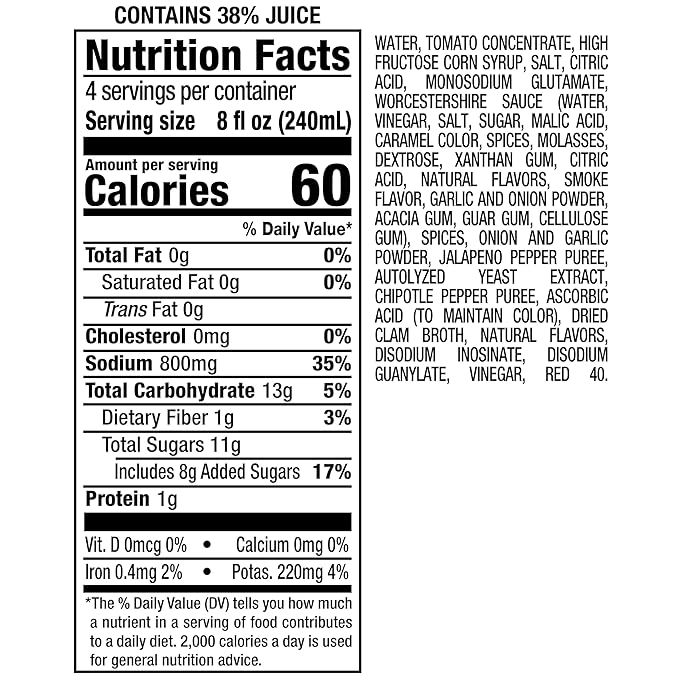 Clamato Michelada Especial 32 fl oz bottle (Pack of 12) Mixed with Tomato Juice and Spices Authentic Flavor Perfect Mixer for Micheladas Bloody Mary Drinks and other Cocktail Spirits