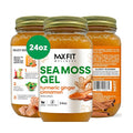 Sea Moss Gel Raw (12 Flavors) 24oz Wildсrafted Gold Sea Moss Gel from Saint Lucia | 92 Vitamins and Minerals | Pure Raw+Non-GMO | Vegan Superfood