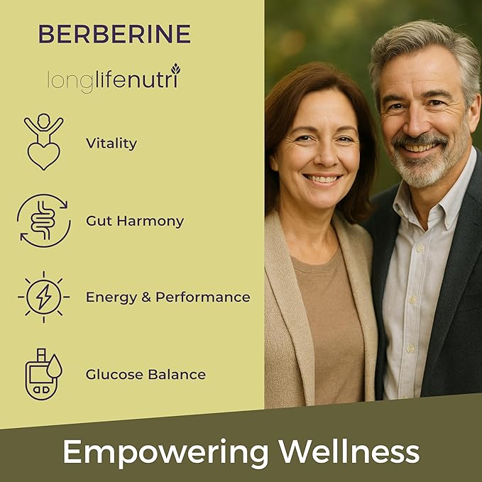 Berberine Liquid Drops - from Berberis Aristata Bark 4 FL OZ Organic Supplement for Gut Balance &amp Natural Energy Sugar-Free Extract Raspberry Flavor 5-Month Supply GMP Certified
