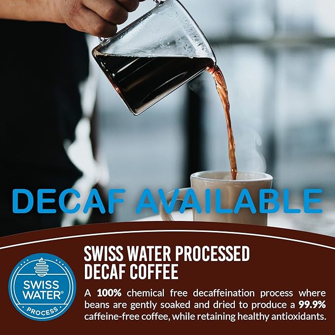 Aroma Ridge RoastMasters Blend SWP Decaf Coffee 1 lb Whole Bean