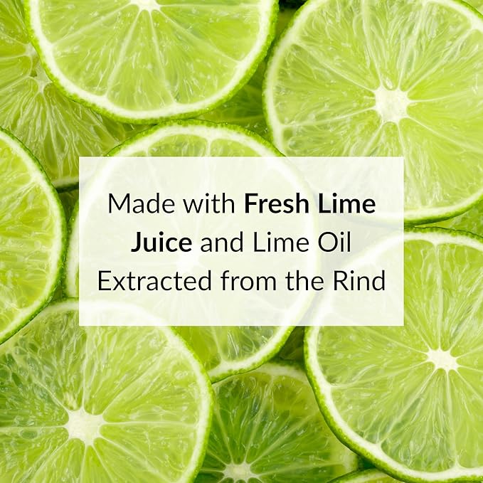 DeLallo Lime Juice Made with 100% Fresh Limes from Mexico and Brazil No Water Added Bottled in Italy Non-GMO Vegan 4.23 oz Squeeze Bottle (6 Pack)