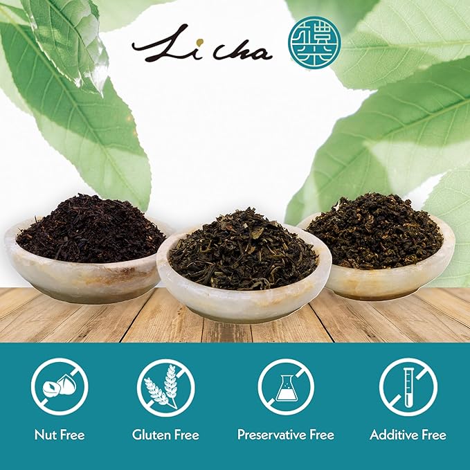 Li Cha Earl Grey Black Loose Leaf Tea (600g/1.3lb Bag) | Premium Taiwanese Hand-Picked Tea for Bubble Milk Tea &amp Beverages