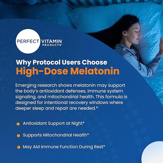 60mg Extra Strength Melatonin MAX - High Dosage Melatonin Vegan Non-GMO Gluten-Free (1-Pack)