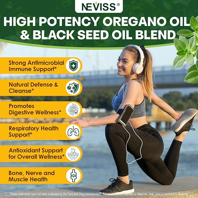 Oil Of Oregano with Black Seed Oil Filled Gummies 12 IN 1 Oregano Oil Supplement for Immune &amp Digestive w/ High Carvacrol &amp Thymoquinone Olive Leaf Aceite de Orégano Cápsulas Replacement 6
