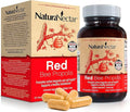 NaturaNectar - Red Bee Propolis Capsules - NSF Contents Certified Premium Brazilian Propolis - Gluten-Free Supplements with More Diverse Flavonoids &amp PWE - Sourced Through Ethical Beekeeping (60pc