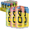 Cellucor C4 Performance Energy Drink | JOLLY RANCHER Variety Pack | Zero Sugar Carbonated Preworkout Energy | 200mg Caffeine with Beta Alanine | 16 Fl Oz (12 Pack)