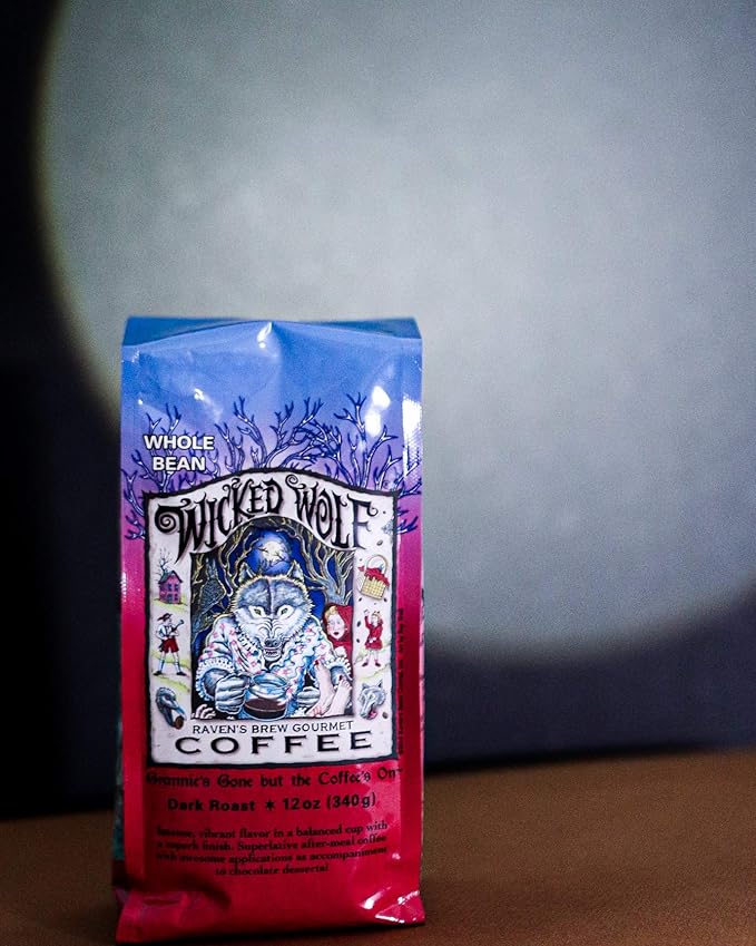 Raven's Brew Whole Bean Coffee Variety Pack - 3 Delicious Flavors - Double Dead Bruin Blend and Wicked Wolf - 12oz each