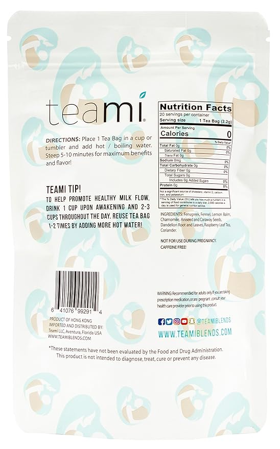 Teami Tea Collection (Nursing Tea)