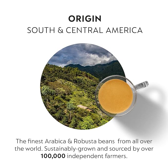 Nespresso Capsules Vertuo Espresso Bold Variety Pack Medium and Dark Roast Espresso Coffee 40-Count Espresso Pods Brews 1.35oz.