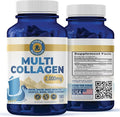 Vykee Nutrition Multi Collagen + Biotin &amp Hyaluronic Acid – 2000mg Beauty &amp Joint Support | Hair Skin Nails &amp Mobility | Multi-Type Collagen for Daily Strength &amp Resilience | 180 Ca