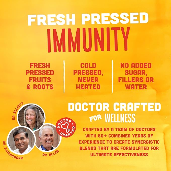 Vive Organic Immunity Boost Shot Sampler Pack | Immunity Boost Original | Immunity Boost Cayenne | Immunity Boost Elderberry | Immunity Boost Vitamin C (2oz shots pack of 8)