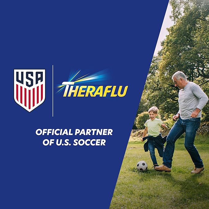 Theraflu Combo Daytime and Nighttime Severe Cold Relief Honey Lemon Flavor Powder_ and Daytime Severe Cold Relief Berry Burst Flavor Powder _6 Daytime + 6 Nighttime and 6 Berry Burst Powder Packets