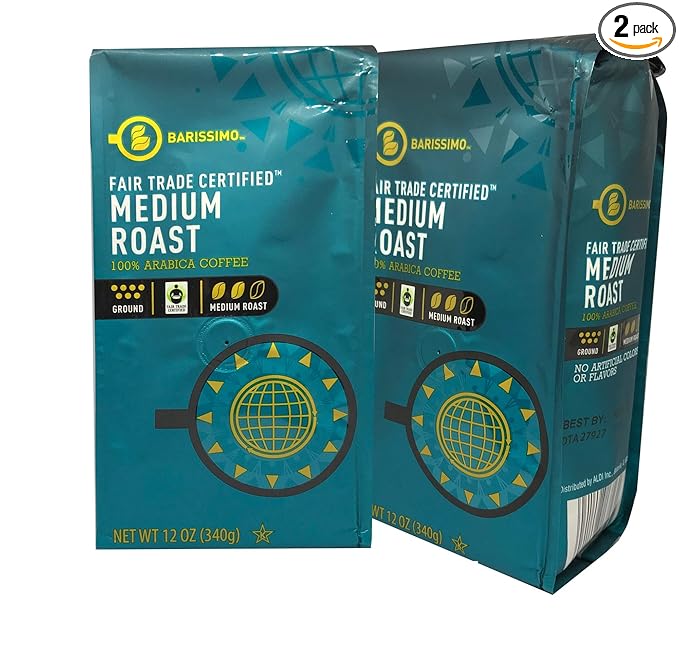 Barissimo Ground Coffee Fair Trade (Medium Roast 2 Count)