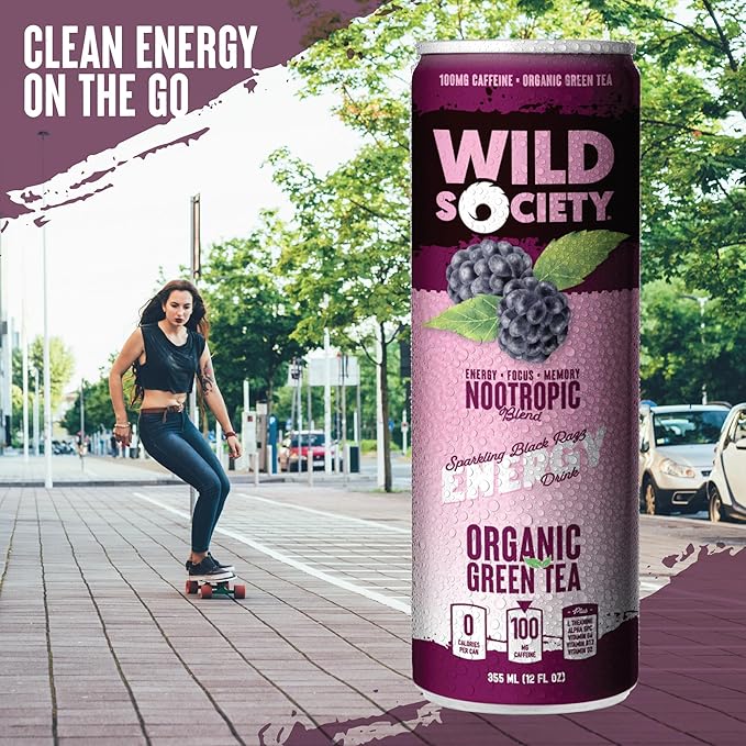 Energy Drink Top Flavor Multipack (48 cans) - Citrus Punch + Black Razz + Blue Razz + Mango Passionfruit