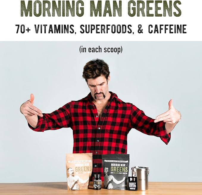 Best Tasting Greens Probiotic Superfood Mix 95mg Caffeine Kick Start Your Morning 75+ Vitamins Green Tea &amp Coffee Extracts Digestive Enzymes Gluten Free Vegan Energy Gut Health 30 Servin