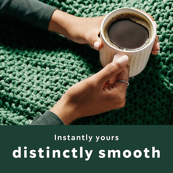 Starbucks Premium Instant Coffee Dark Roast Coffee Arabica Beans Three 3.17 oz Tins (Pack of 2)