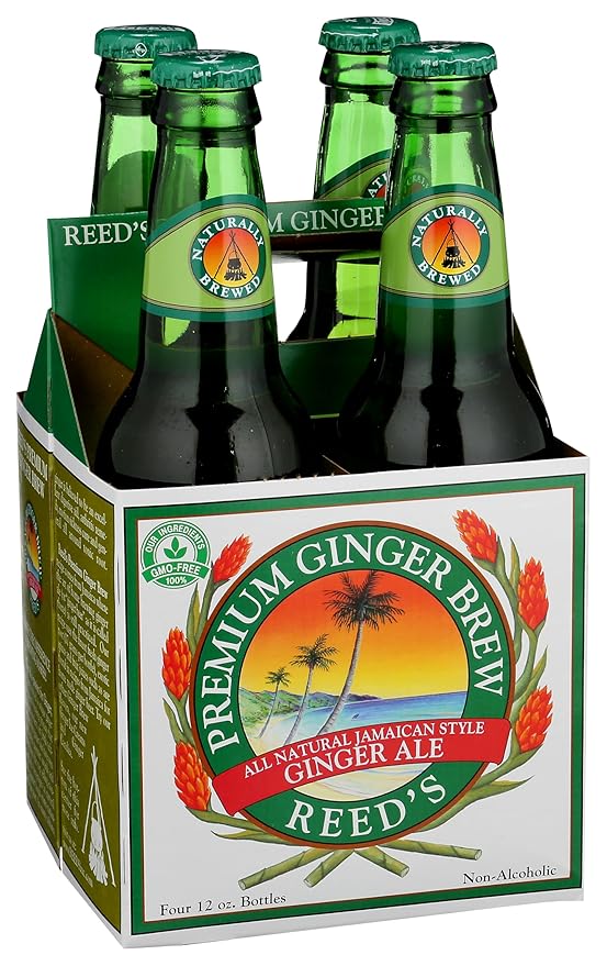 Reed's Ginger Beer Ginger Brew - Premium - Case Of 6-12 Fl Oz.
