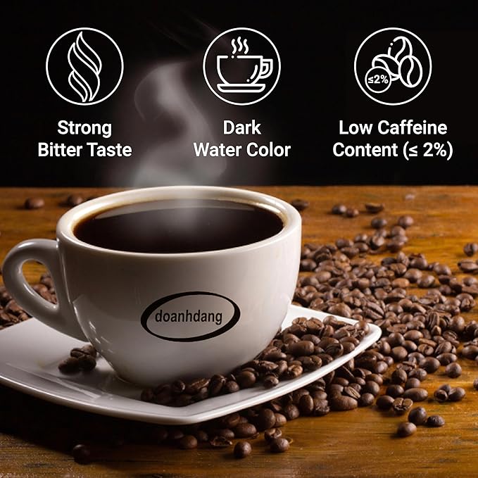 doanhdang - 17.6 Oz Premium Culi Whole Bean Coffee 100% Culi Peaberry Medium Roast Rich Flavor for Espresso Shot and Brew Origin from Vietnam Whole Med Roast Beans