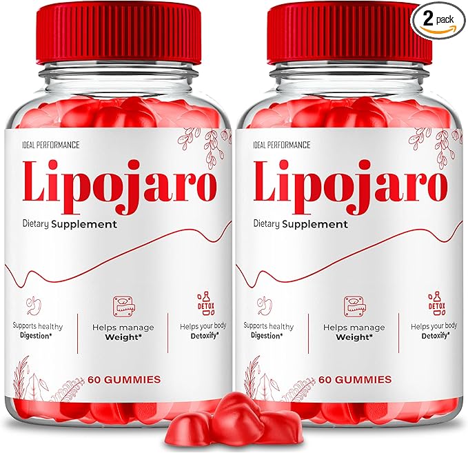 LipoJaro Keto ACV Gummies LipoJaro ACV Supplement Gummies - Maximum Strength LipoJaroKeto+ ACV Gummys All Natural Support Formula Keto+ACV Advanced Formula Lipo Jaro Reviews (2 Pack)