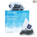 Arbata Cloud &amp Mist Green Tea 24 Pyramid Tea Bags – Artisanal Chinese Green Tea from Lushan Mountains Lightly Caffeinated Smooth &amp Delicate Flavor Premium Tea Gift Set