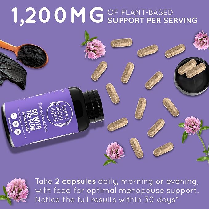 Menopause Supplements for Women – DIM Supplement + Probiotics | Estrogen Metabolism &amp Hormone Balance Support | Perimenopause Relief | Hot Flashes Mood Swings &amp Night Sweats | Dong Quai | 60