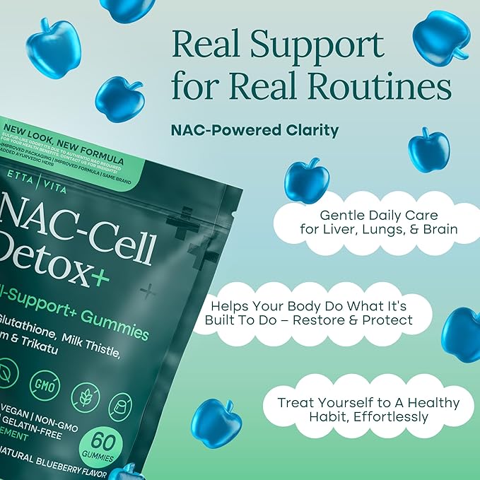 Sugar-Free NAC Gummies N Acetyl Cysteine Supplement with Milk Thistle Glutathione &amp Selenium NAC Supplement for Energy Respiratory Health Liver Detox &amp Cleanse Kidney Antioxidant Suppo