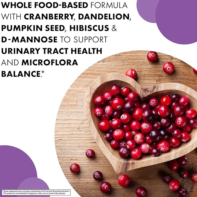 Bluebonnet Nutrition Urinary Tract Support Cleanse &amp Flush* Soy-Free Gluten-Free Kosher-Certified Non-GMO Dairy-Free Vegan 60 Vegetable Capsules 30 Servings