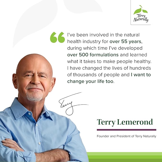 Terry Naturally Clinical OPC Heart - Heart Health Supplement with Magnesium Vitamin B6 Grape Seed Extract - Dietary Supplement for Artery Health &amp Circulation - 60 Capsules (Pack of 2)