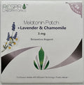 Respro Labs Natural Melatonin (3 mg) Relaxing Patch with Soothing Lavender Chamomile and Lemon Balm Essential Oils Continuous Release - 24 Patches